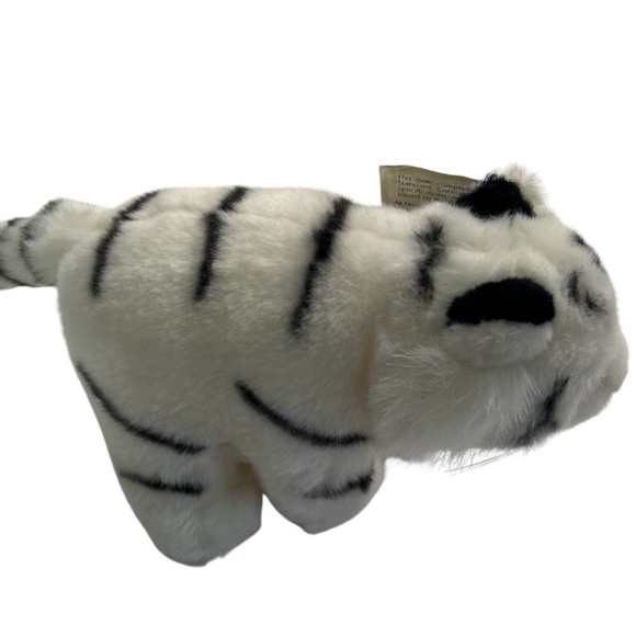 Wild Republic White Tiger Cuddlekin 8 Inch Stuffed Animal Toy - Picture 3 of 10